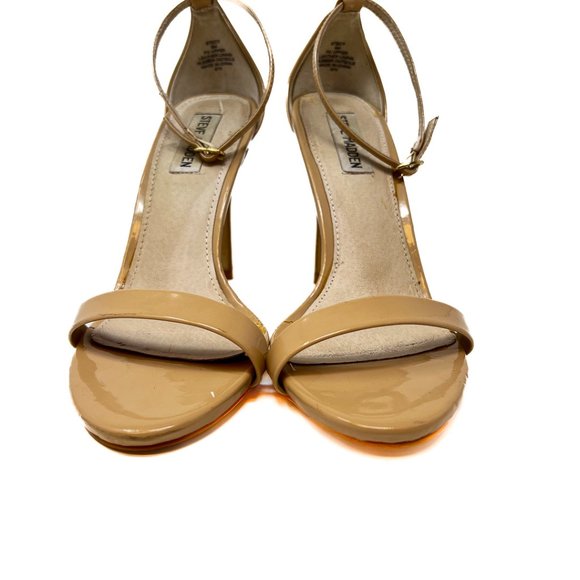 Steve Madden nude strappy Stecy Sandals Size 9 - Picture 3 of 8